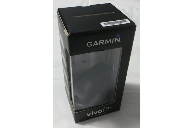 Garmin VivoFit Fitness Band Size S with Unused Extra Band Size L - Black