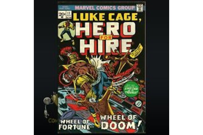 Marvel Comics LUKE CAGE HERO FOR HIRE #11 1973 VF!