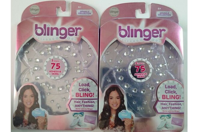 Blinger Refill Pack 5 Disc Refill Sparkle Collection New Two-Pack