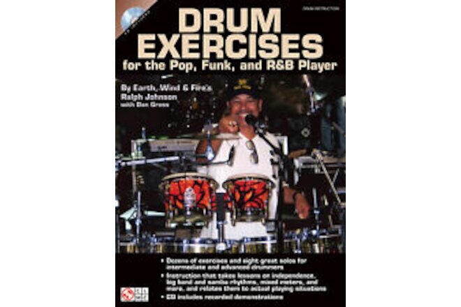 Drum Exercises for the Pop Funk R&B Player Intermediate & Advanced Book CD