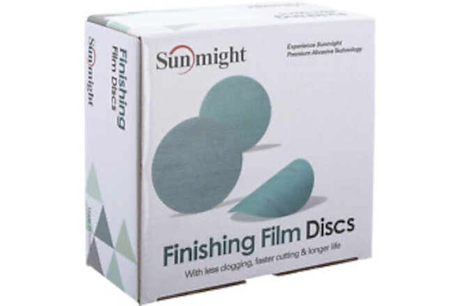 Film 6" 1500G Grip No Hole Disc, 01422, 50 Discs