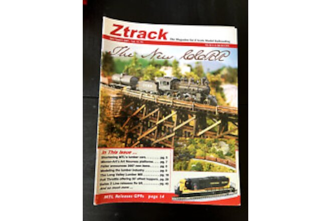 Ztrack Magazine Z-scale  2007 Volume 13 #4