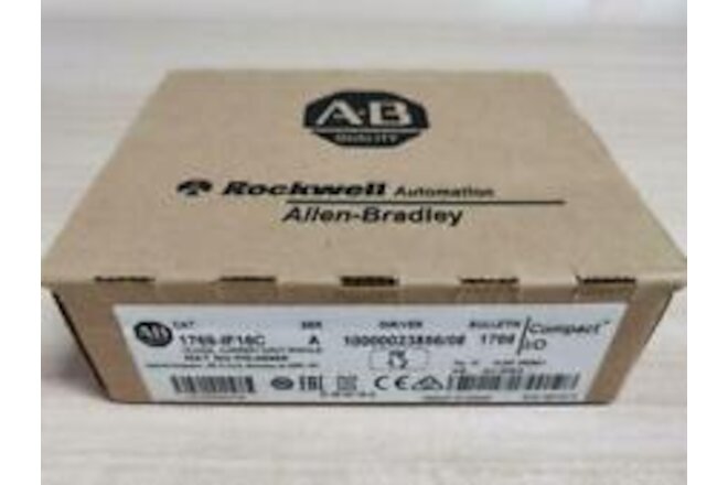 NEW AB 1769-IF16C /A CompactLogix 16-Ch Analog Current