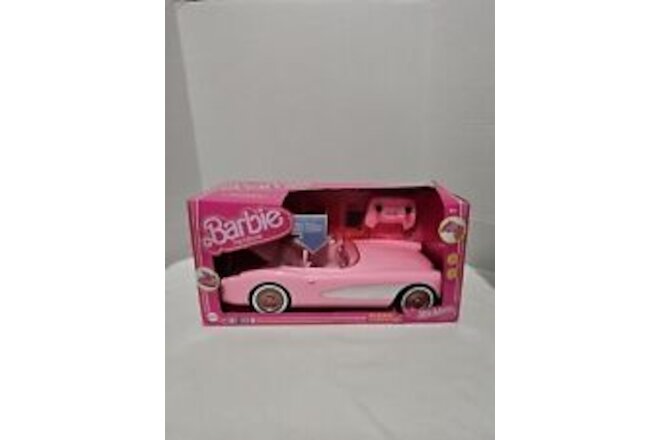 New👉🏻BARBIE The Movie Hot Wheels RC Barbie Corvette Remote Control Car