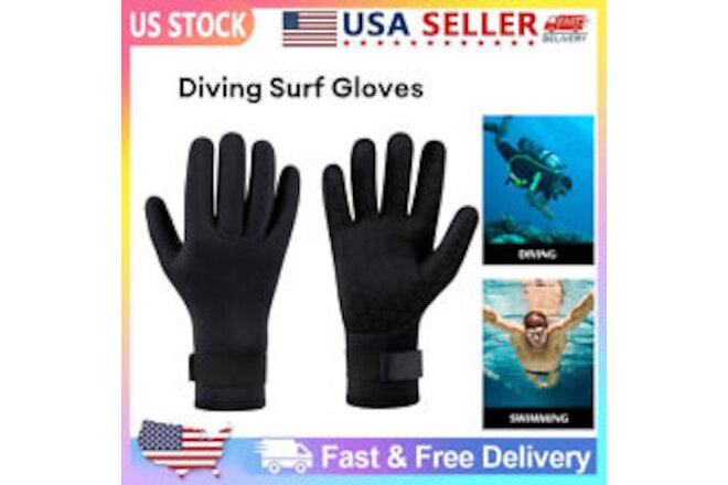 3mm Neoprene Scuba Diving Snorkeling Surfing Spearfishing Water Sports Gloves US