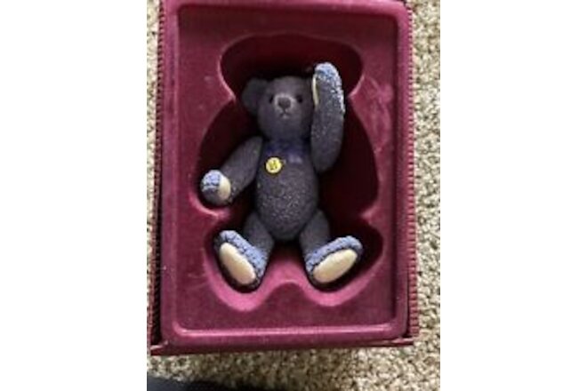 STEIFF Vintage Collection 1998 Limited Edition #396/3500 Lavender Bear With box