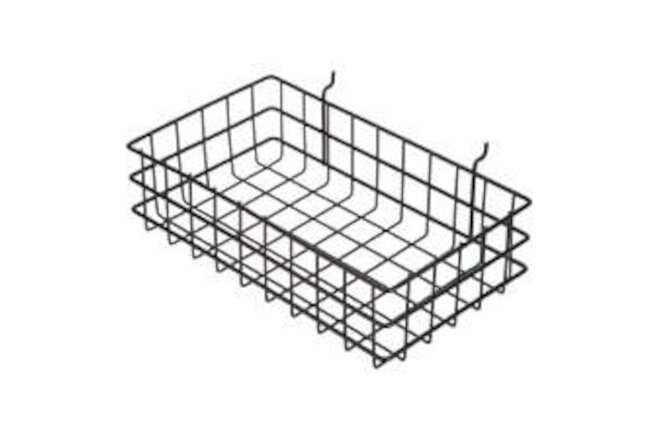 MARLIN STEEL WIRE PRODUCTS 923-01 Storage Basket,Rectangular,Steel