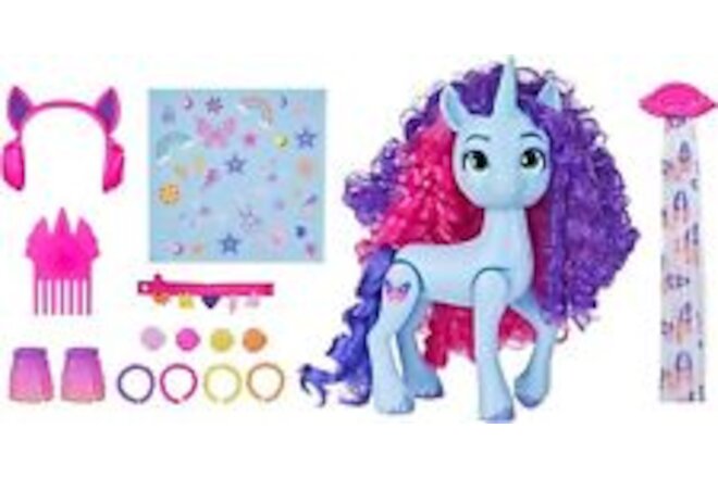 My Little Pony Toys Misty Brightdawn Style of The Day, 5-Inch Hair Styling...