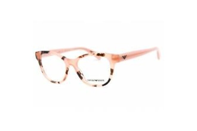 Emporio Armani Women's Eyeglasses Shiny Pink Havana Cat Eye Frame 0EA3162 5766