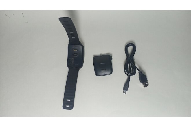 Samsung Galaxy Gear S 51mm Black Silicone Smart Watch - (SM-R750WZKAXAC)