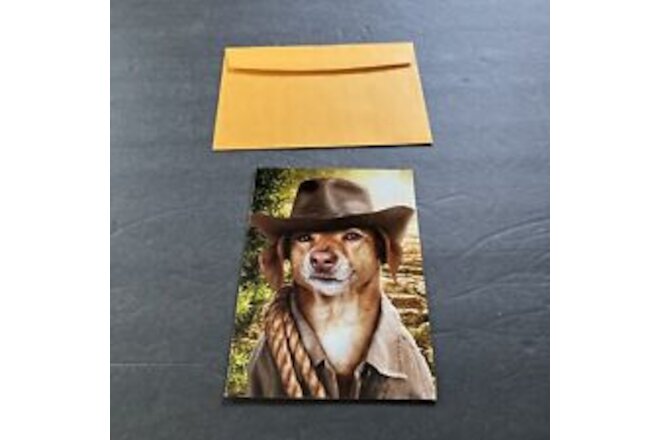 AVANTI PRESS HAPPY BIRTHDAY GREETING CARD New with Envelope Dog HERO