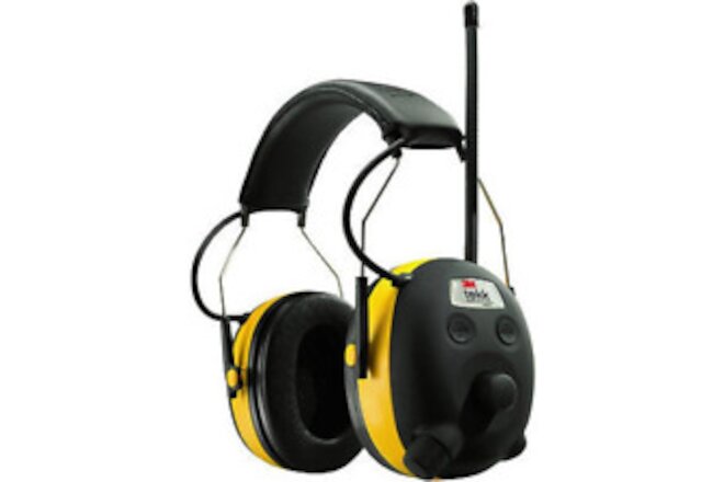 PELTOR WORKTUNES Digital AM FM MP3 Radio Headphones Hearing Protection Ear Muffs