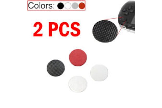 2 x Black Cap Analog Joystick Thumb Button Stick For Sony Playstation PSP 1000