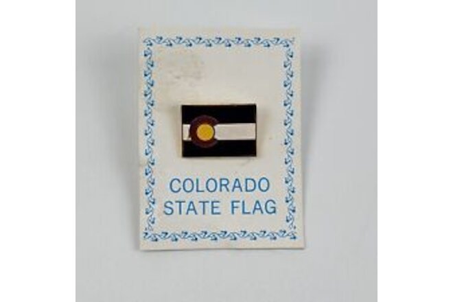 Colorado State Flag Lapel Pin Pinback NEW