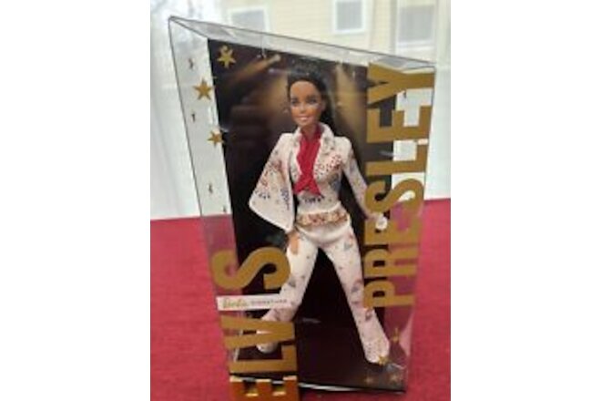 Barbie Doll as Elvis Presley- Signature Collection-American Eagle Jumpsuit NRFB
