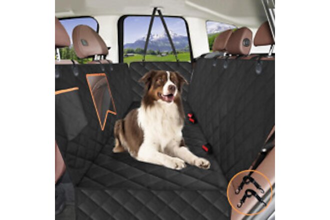 Premium Dog Car Seat Cover for Back Seat - Waterproof, Anti-Scratch Universal