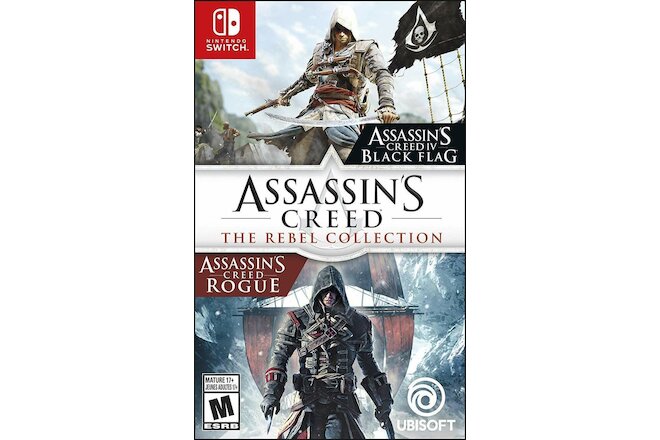 Lot of 6 Assassins Creed The Rebel Collection Switch Nintendo Switch