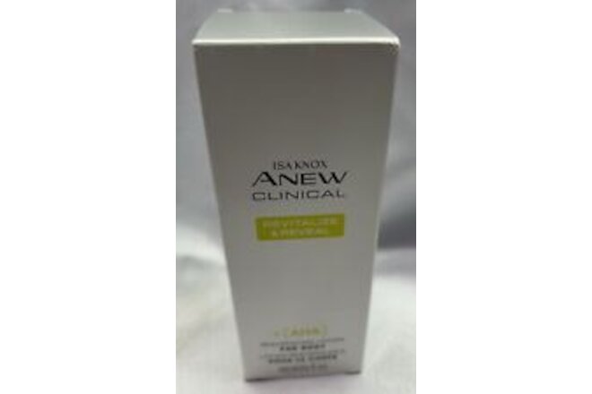 Avon Isa Knox Anew Clinical Revitalize + Reveal AHA Body Lotion, 150ml, New
