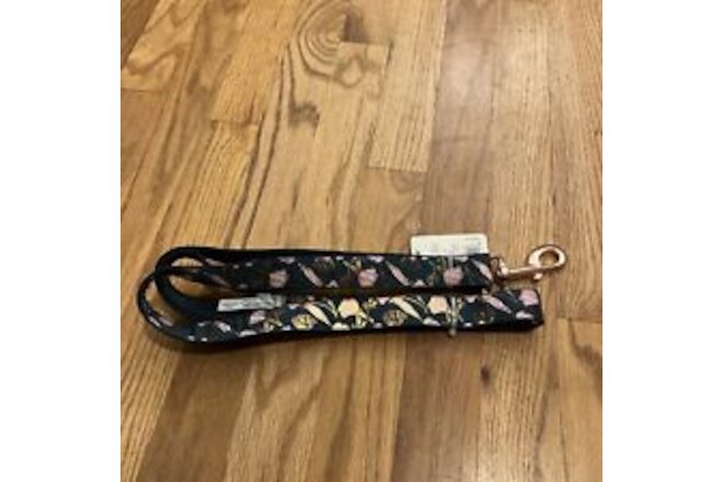 TOP PAW NYLON DOG Leash 6 Ft  FASHION FLORAL TEAL Rose Gold NWT