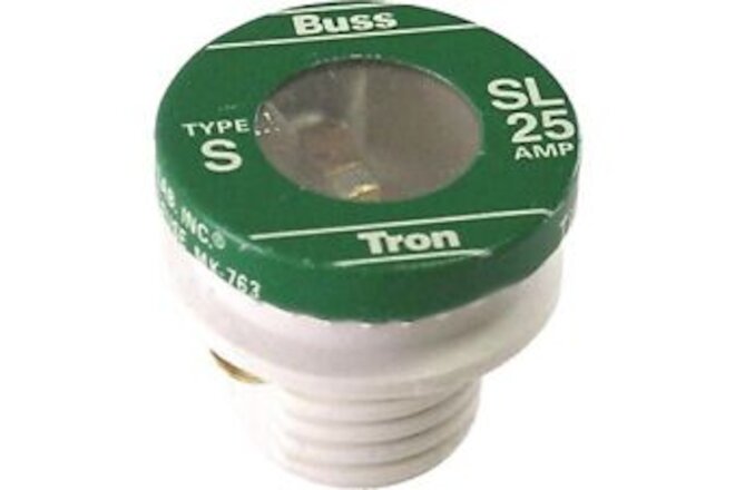 Bussmann Tamper Proof Plug Fuse 25-Mfg# BP/SL-25 - Sold As 10 Units (CD/3)