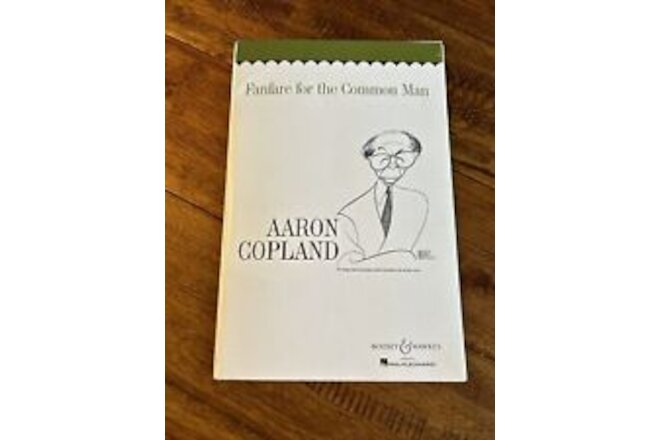 Copland Fanfare For The Common Man Score And Complete Set Of Parts Clean
