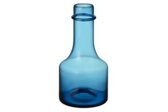 Iittala Tapio Wirkkala Limited Edition Glass Bottle, Turquoise