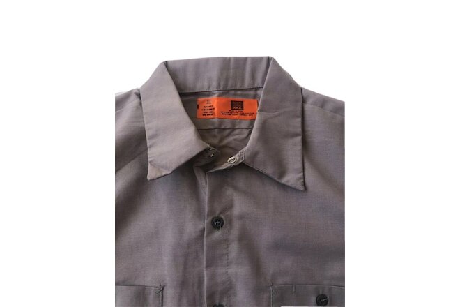 2 Work shirts Size Large Short Sleeve #SP24GY ( Gray) Brand New