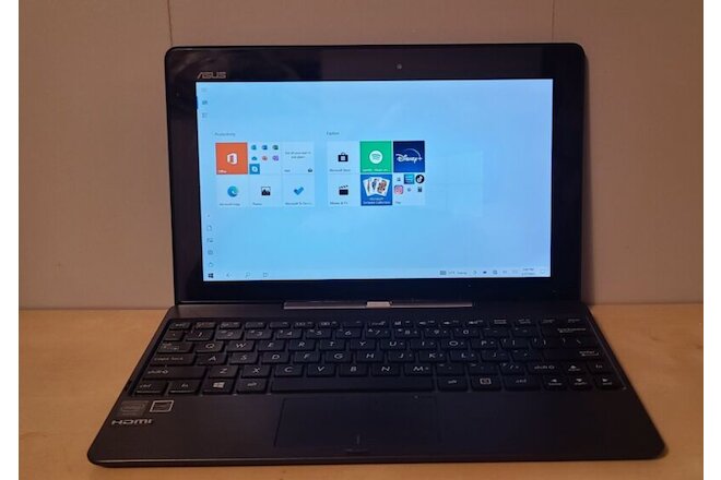 Asus Transformer Book T100TA-C1-GR 64GB 10.1" Laptop/Tablet+ Keyboard Windows 10