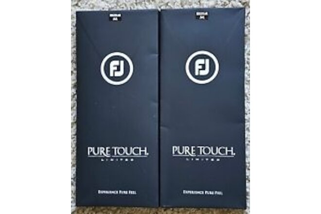 Footjoy Pure Touch Limited Golf Gloves (2) Left Hand - Medium *NEW*