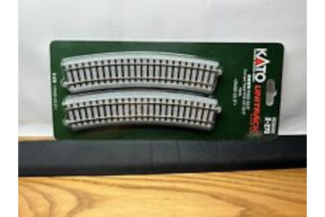 KATO HO UNITRACK CODE 83 #2-270 4 PCS CURVE TRACK 19 1/4"  NEW IN SEALED PACKAGE