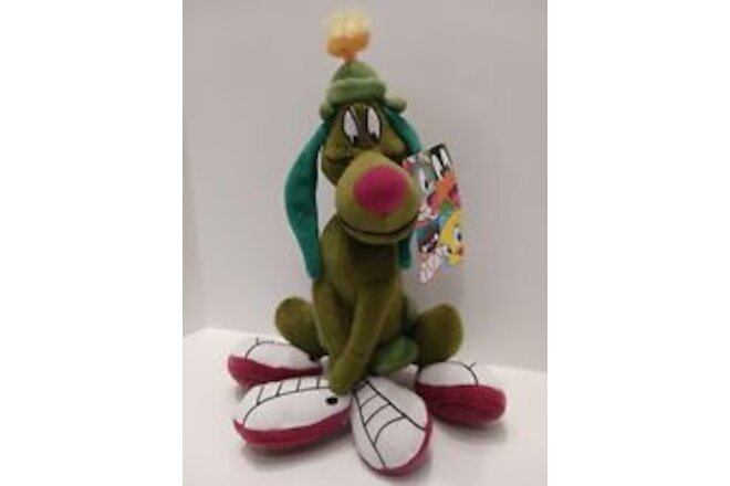 Looney Tunes Marvin Martian K-9 Space Dog Plush NWT 2009 14"