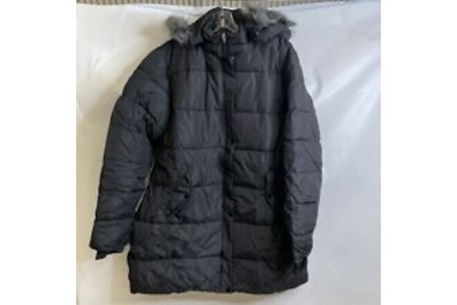 GGLEAF Winter Thicken Puffer Coat Women's Size XL Black