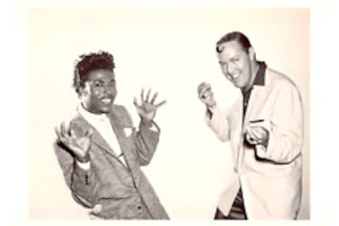 Little Richard & Bill Haley in 1956 Postcard 4"x6"