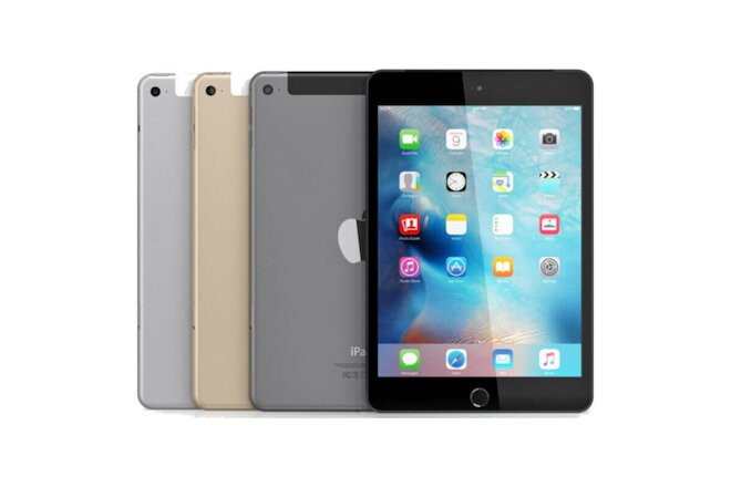 Apple iPad Mini 3 - 7.9in 16GB, 64GB, 128GB, Wi-Fi + 4G Cellular, Various Colors