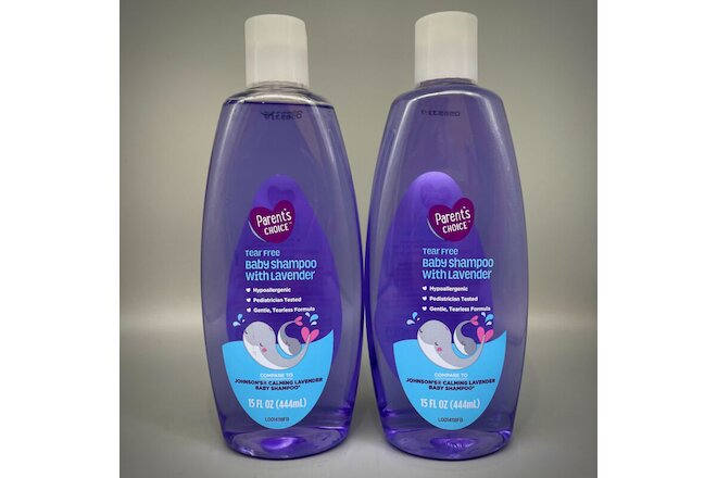Parent's Choice Tear Free Baby Shampoo with Lavender, 15 oz X 2 PACK