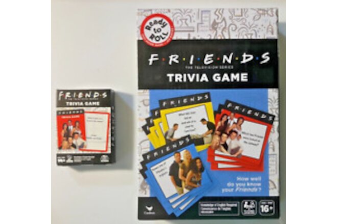 Cardinal Games Friends TV Show - Ready to Roll Trivia & Spin Master Trivia Game