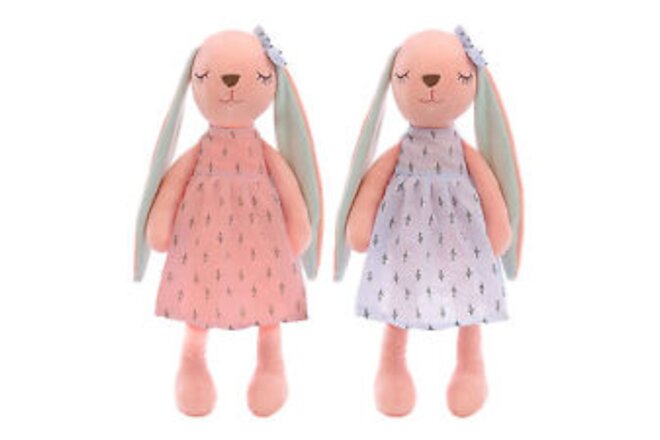 Rabbit Plush Stuffed Dolls Plush Bunny With Floppy Ear Rabbit Stuffed Toys