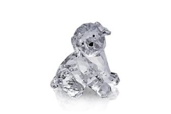 3.12 Inch Clear Lab Puppy Dog Figurines Collectibles Labrador Retriever B Small