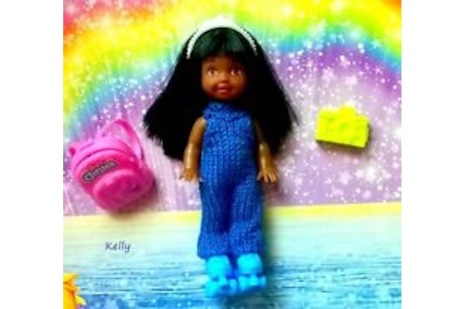 🎨Barbie  sister Kelly AA doll redressed🎨
