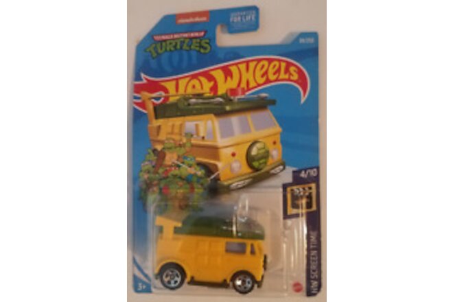 Hot Wheels Party Wagon HW Screen Time 4/10 TMNT
