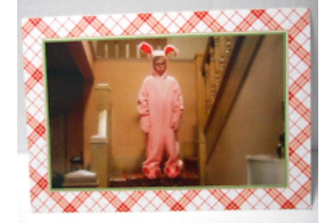 Sunrise - A Christmas Story - Pink Bunny Ralphie Greeting Card