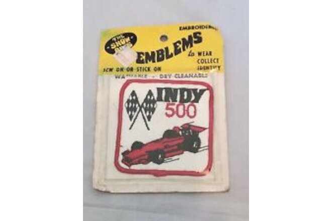 Vintage Indy 500 The Showoffs Show Offs 3x3" Embroidered Patch Emblem