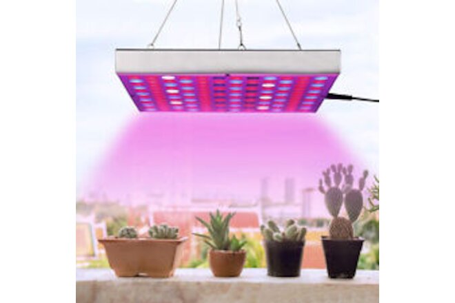 25/45W Full Spectrum Panel Greenhouse ​LED Grow Light Indoor Plants Grow Lamp US