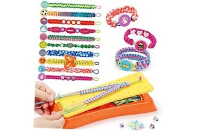 Friendship Bracelet Making Kit for Teen Girls, DIY Bracelet Maker Kit for Kids