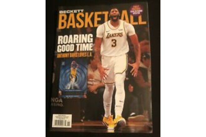 New November 2020 Beckett Basketball Card Price Guide Magazine W/ Anthony Davis