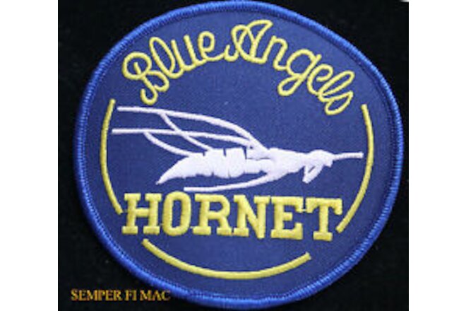BLUE ANGELS F-18 F/A18 HORNET PATCH US NAVY MARINES PILOT CREW PIN UP AIRSHOW