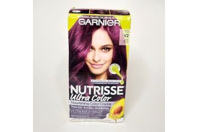 Garnier Nutrisse Nourishing Color Creme Spiced Plum V2 Dark Intense Violet