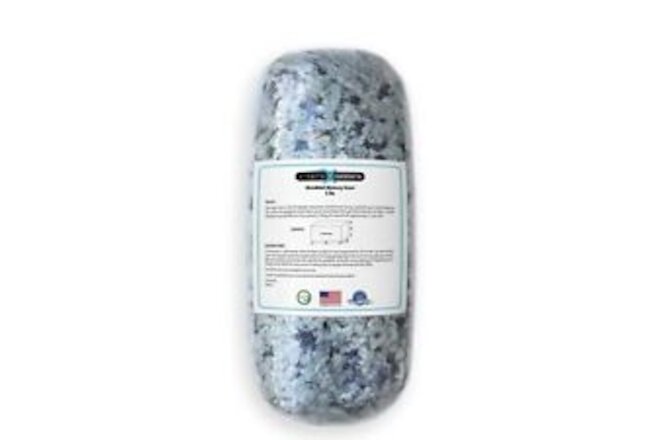 5 LBS Bean Bag Filler w/Shredded Memory Foam - Pillow Stuffing Material for C...