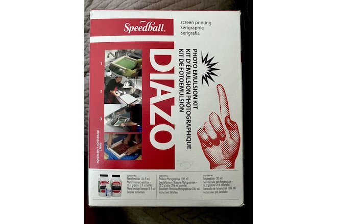 LOT OF TWO - Speedball Art Products 4559 Diazo Photo Emulsion Kits