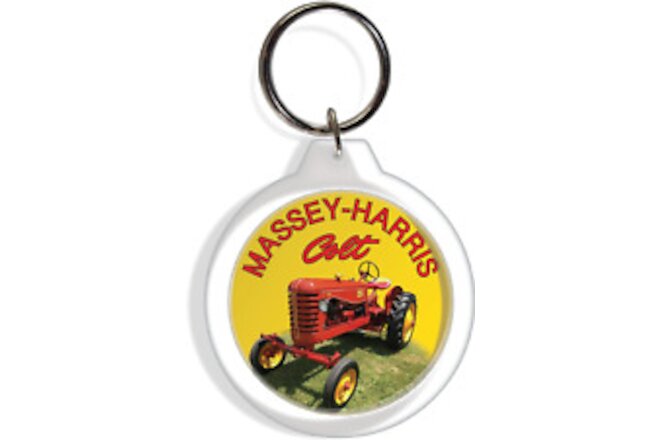 Massey-Harris Colt Farm Garden Tractor Keychain Keyring Yard Lawn Mower Part